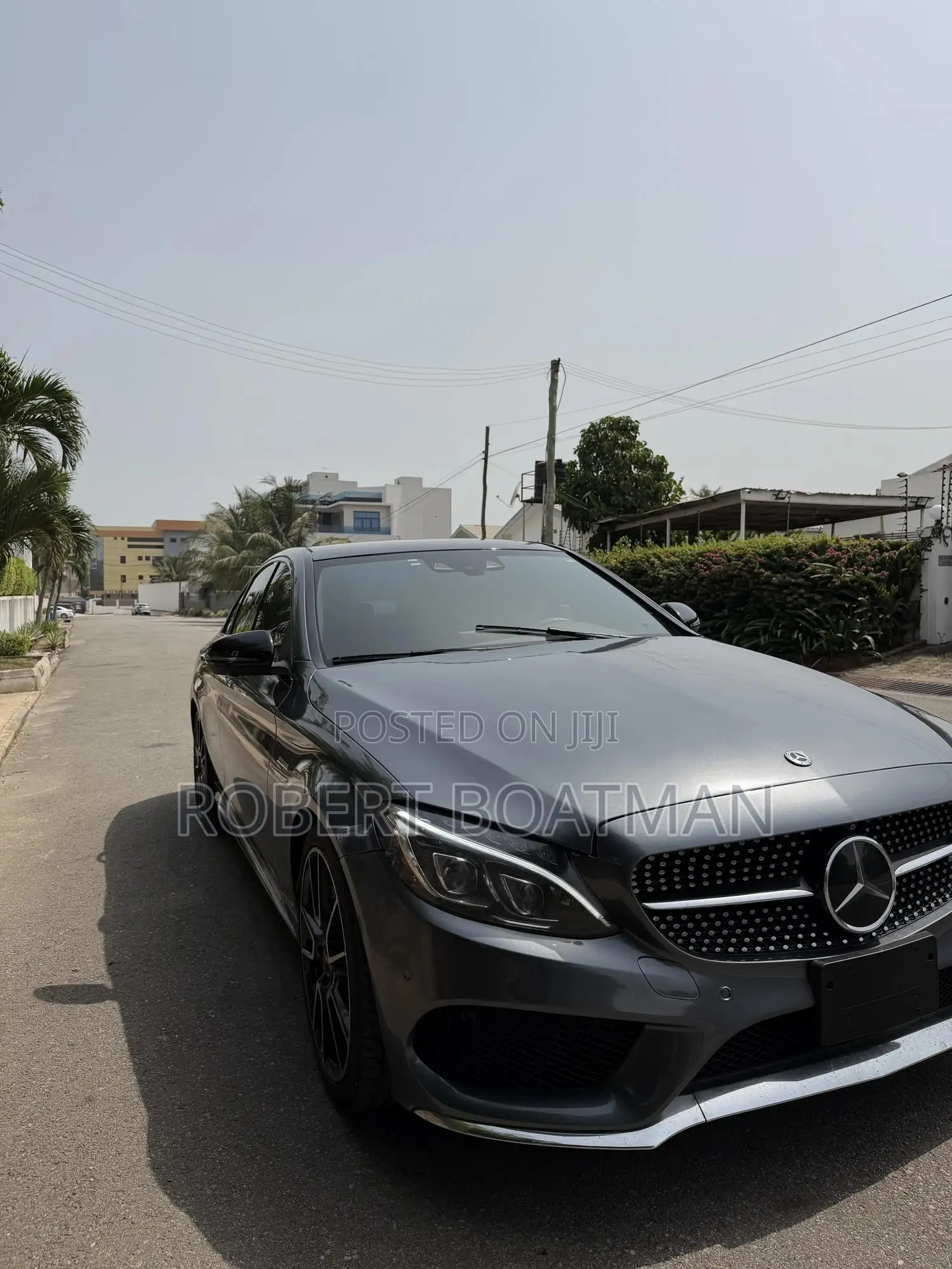 Mercedes-Benz C43 4Matic Sedan AWD (3.0L V6 9AM) 2018 Gray