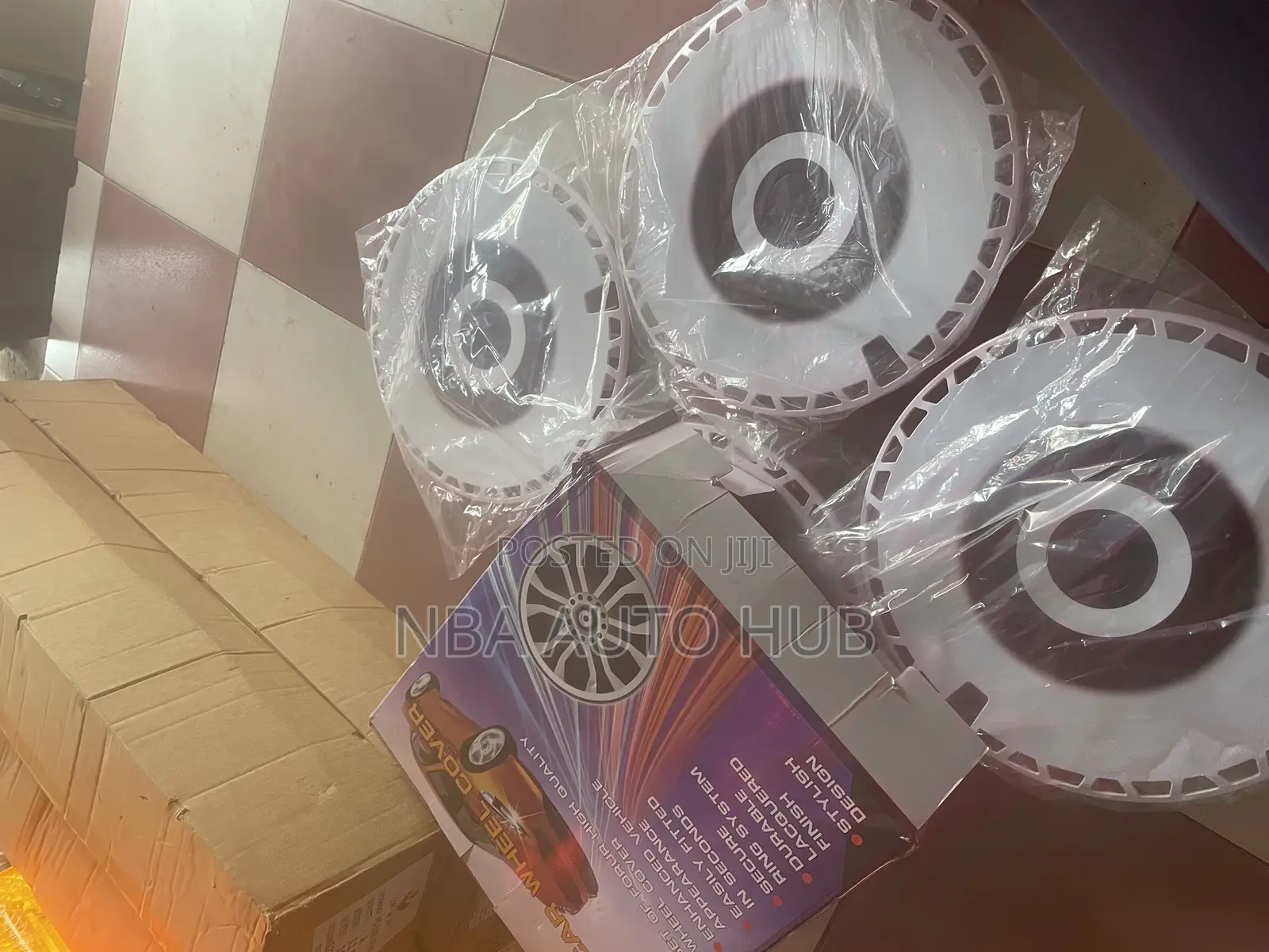 Universal Modified Plastic Wheel Covers for All Cars