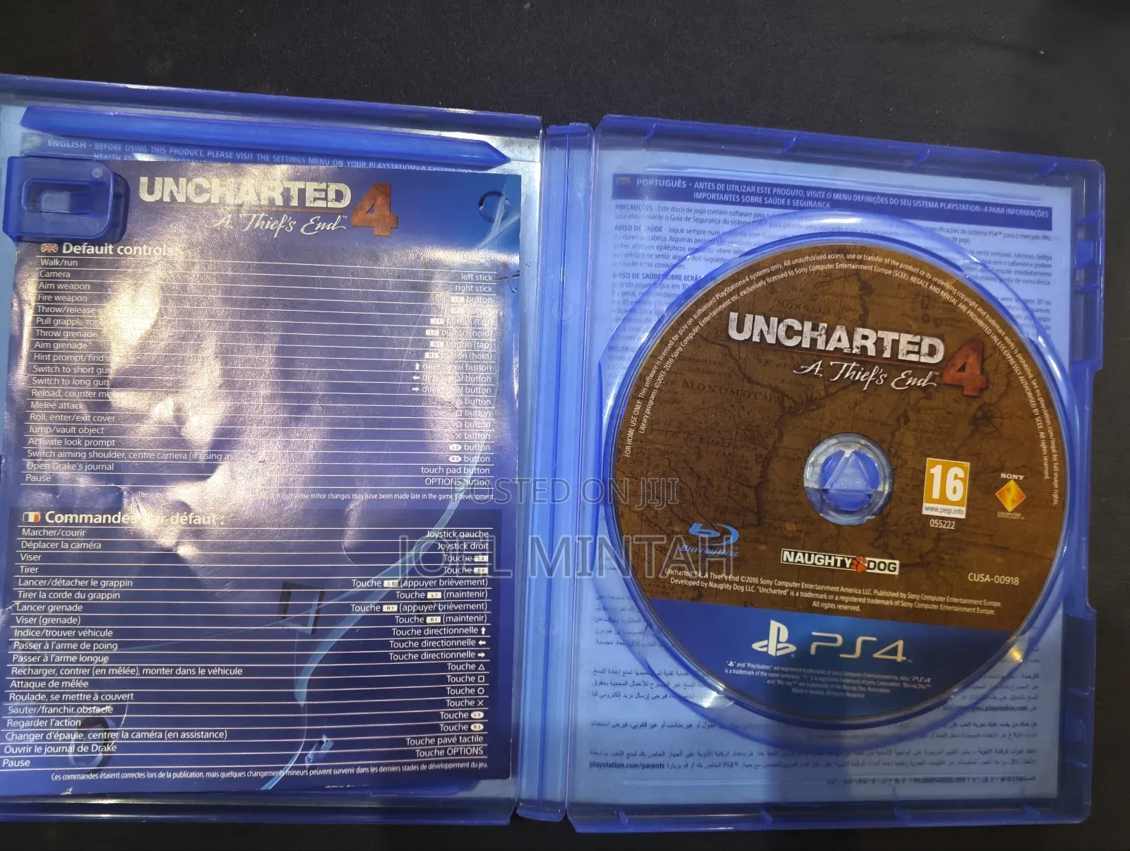 Uncharted 4: A Thief's End – Ps4 Game – Complete Edition