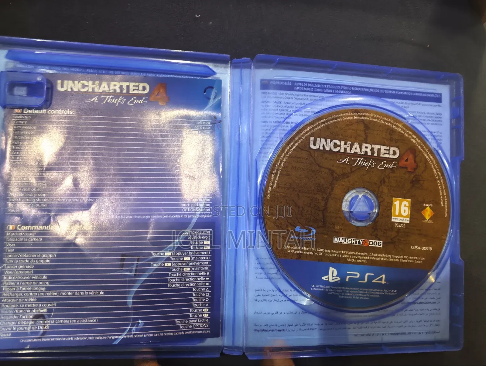 Uncharted 4: A Thief's End – Ps4 Game – Complete Edition