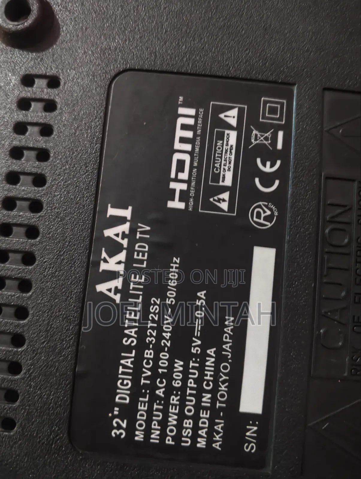 Akai 32 Inchs Led Tv