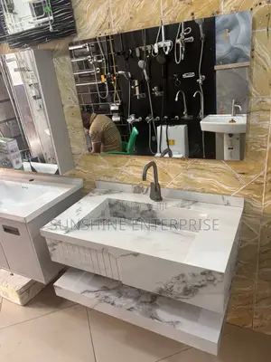 Marble Cabinet Basin