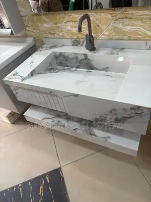 Marble Cabinet Basin