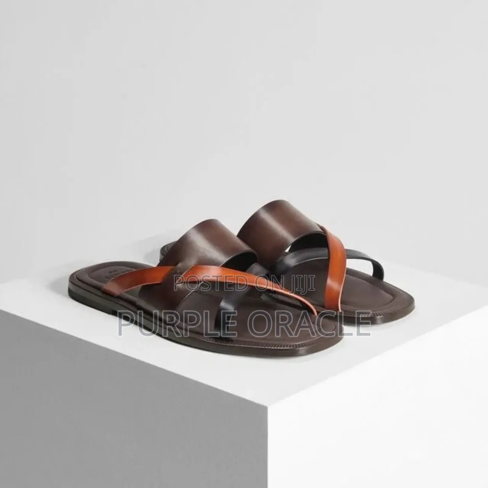 Berluti Sandals Made From Leather.