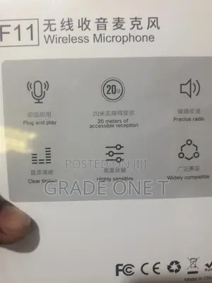 Wireless Microphone (F11-2)