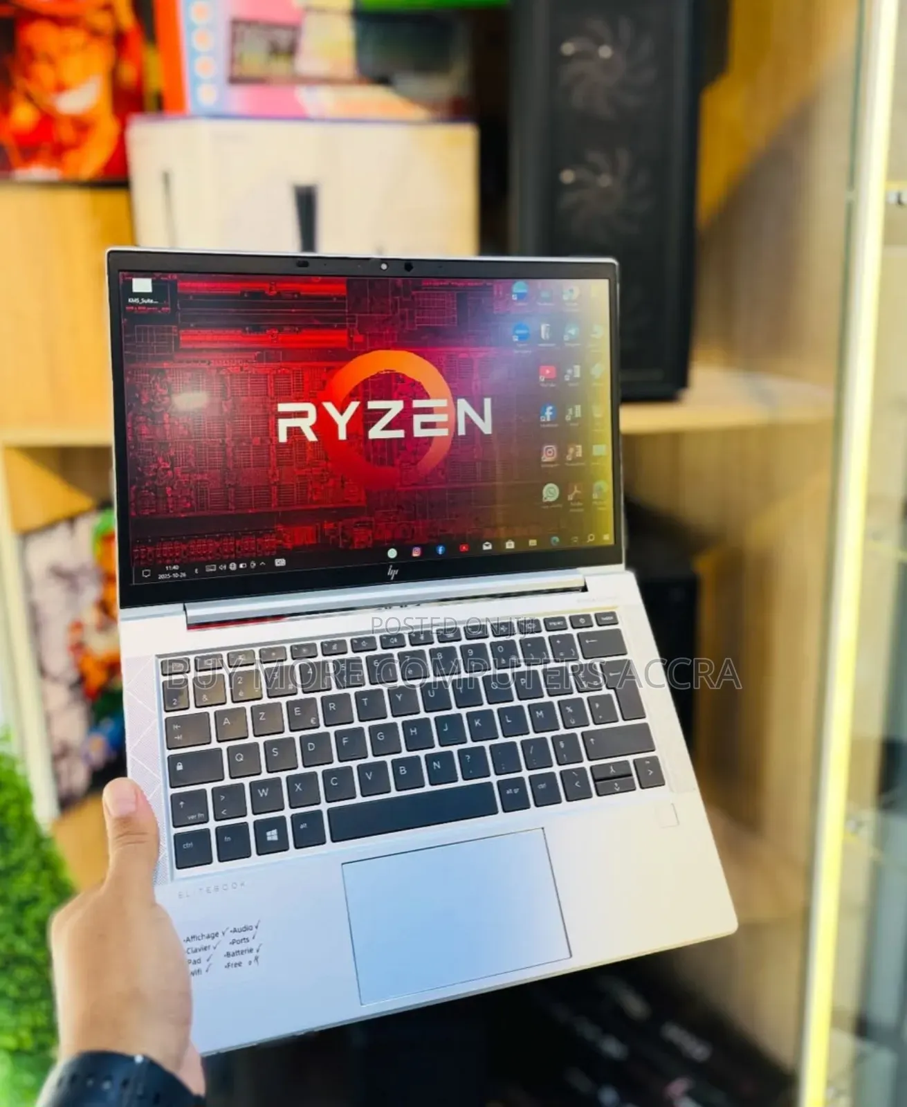 Laptop HP EliteBook 835 G7 8GB AMD Ryzen 5 SSD 256GB