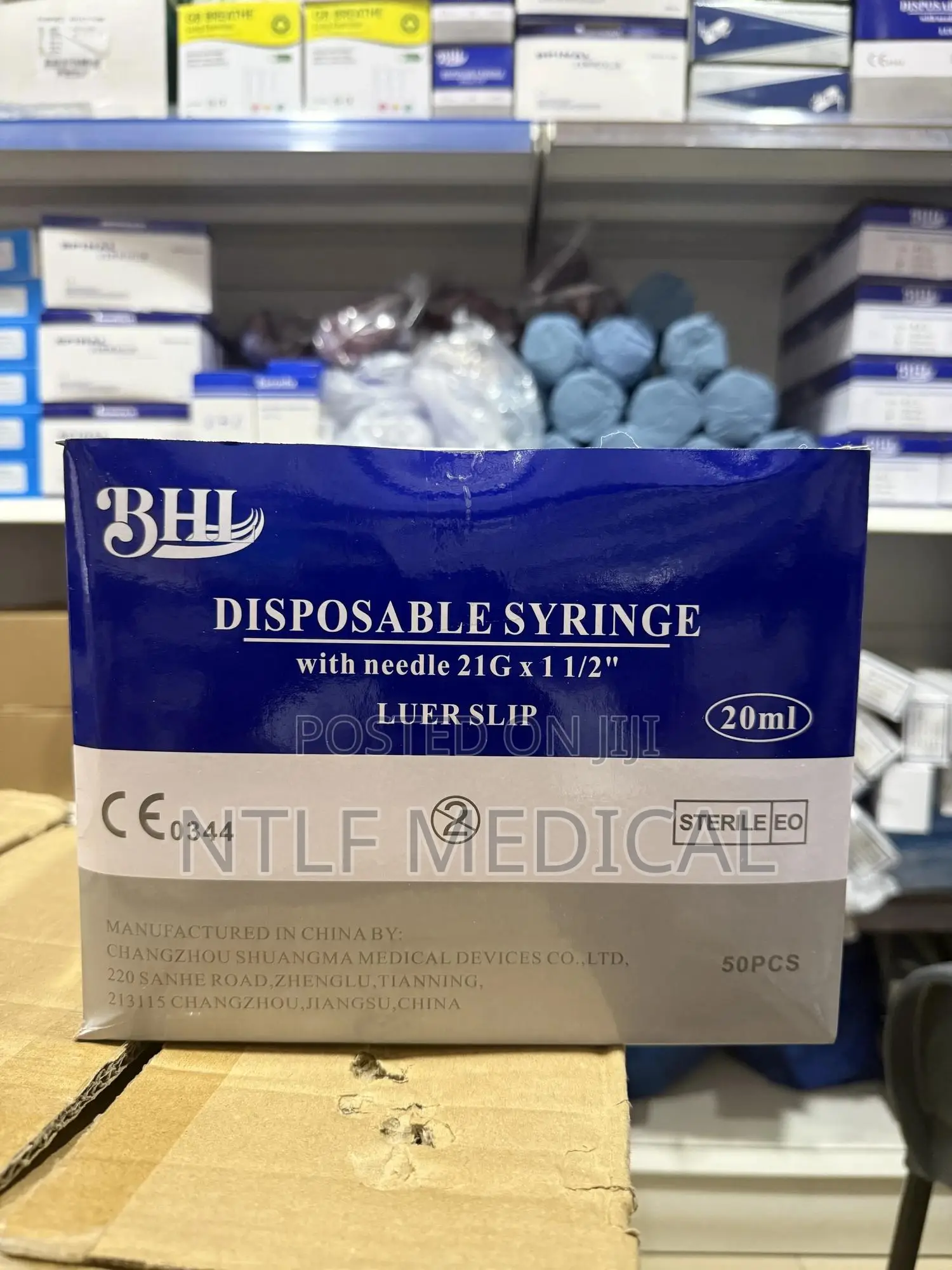 Syringe and Needle 20ml