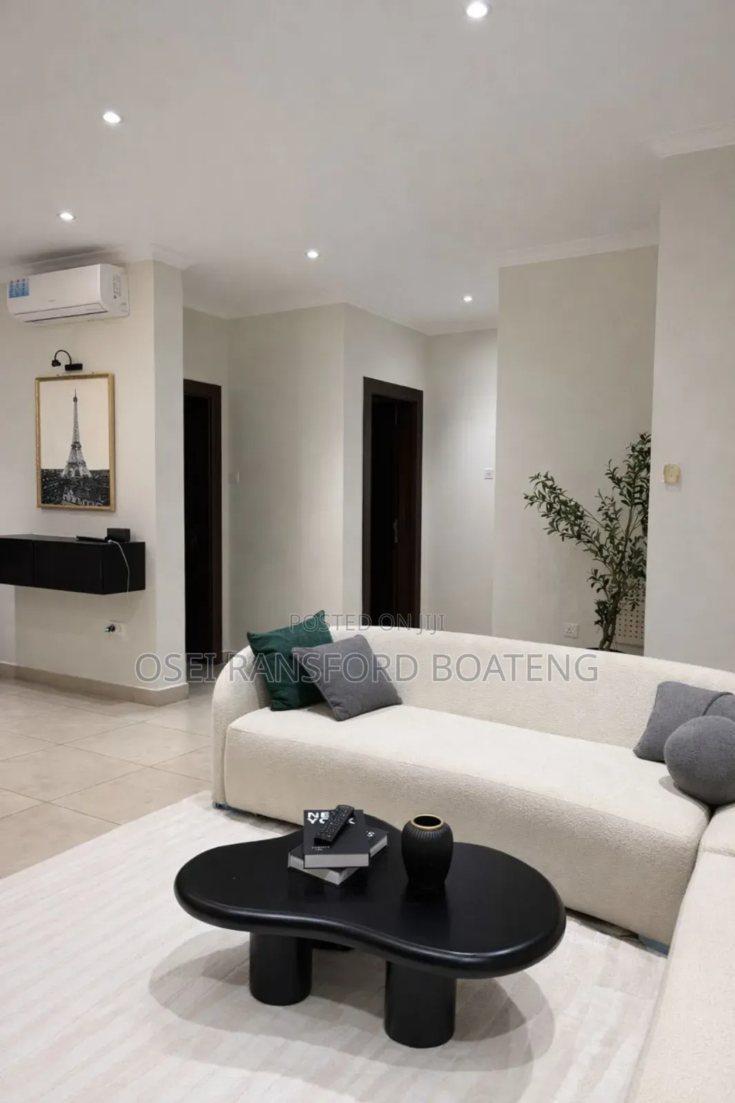 Furnished 2bdrm Apartment in Coffee Shop Area for rent