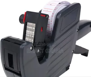 8 Digits Tag Gun Labeler Labeller With Red Lines Label Paper Retail