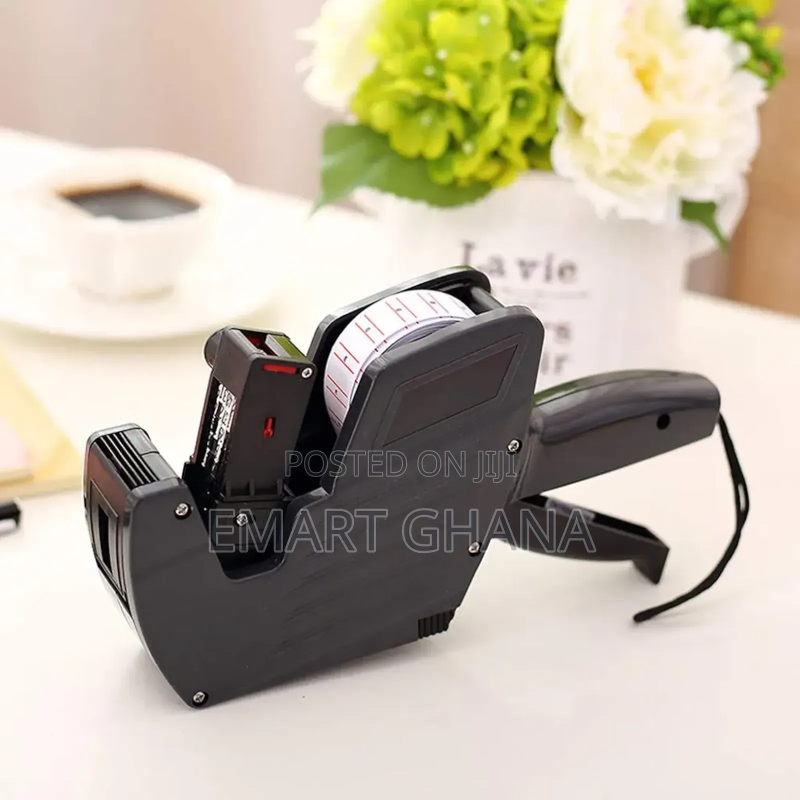 8 Digits Tag Gun Labeler Labeller With Red Lines Label Paper Retail