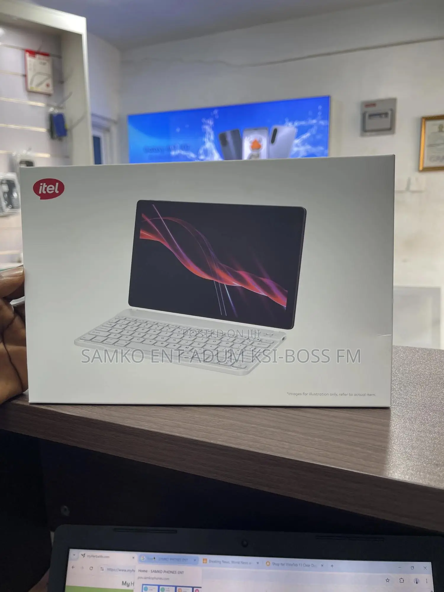 New Itel VistaTab 11 128 GB Black