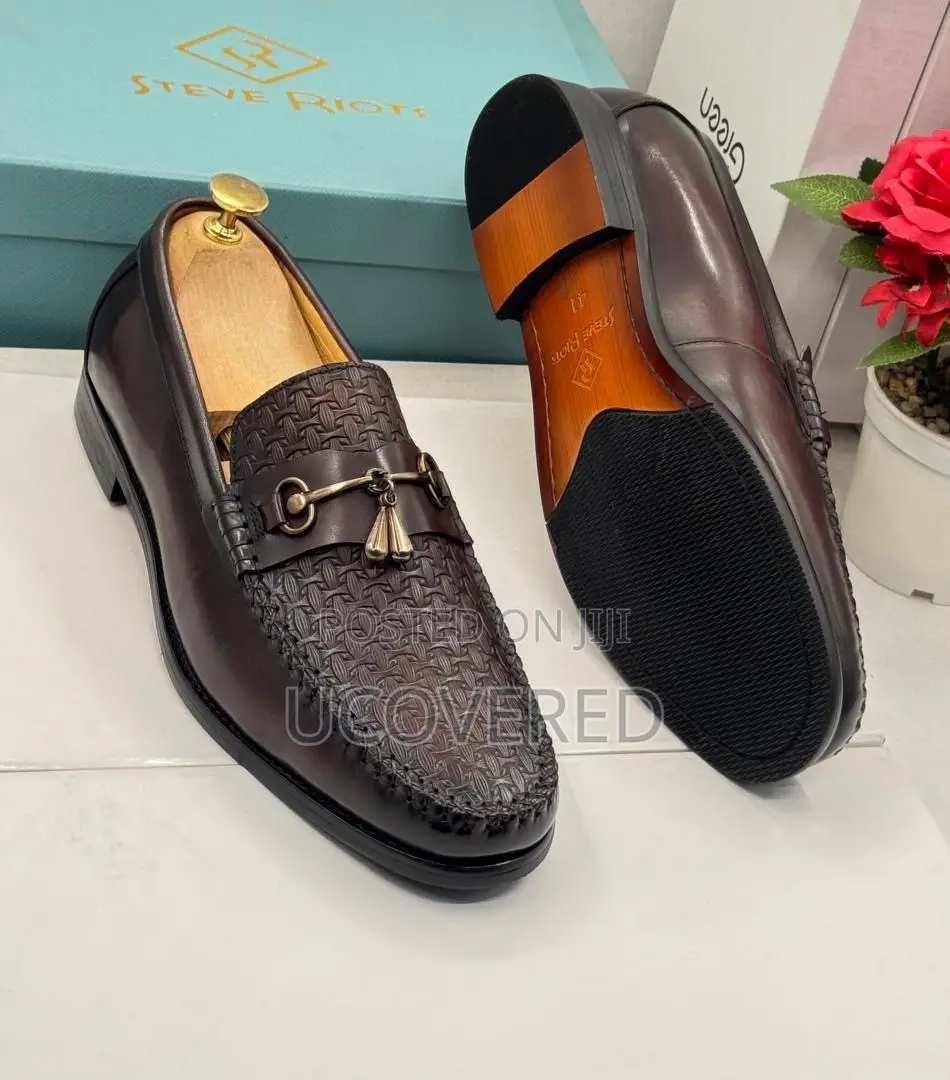 Steve Riots High Quality Leather Men’S Loafers