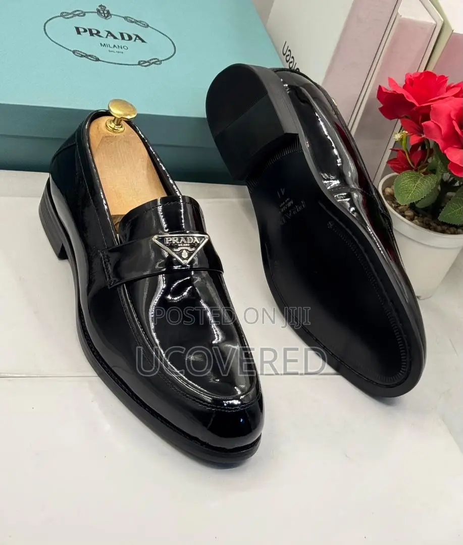 Prada High Quality Men’S Mirror Loafers