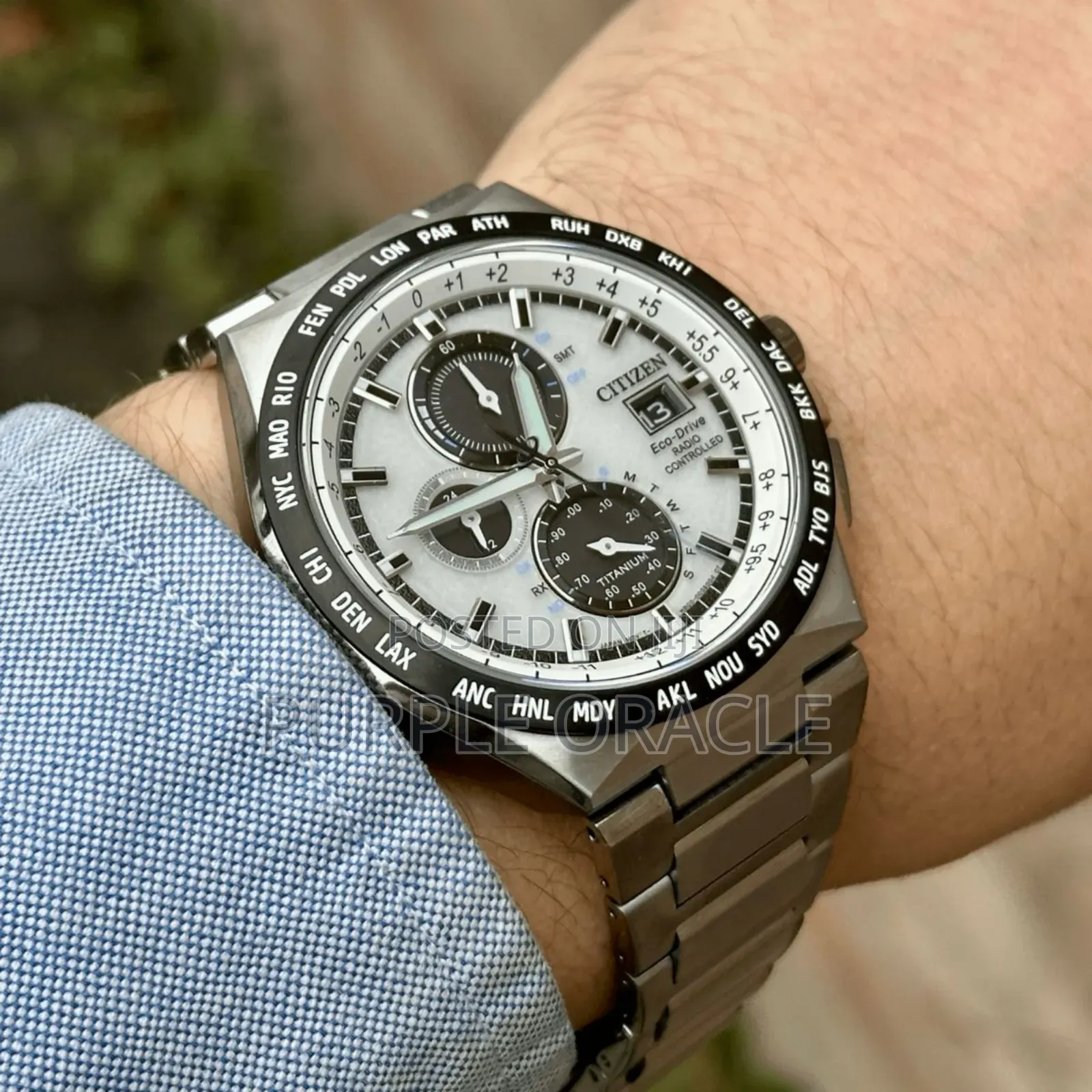 Citizen At8238-84a Eco-drive Radio Controlled Watch
