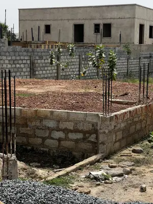 Title Half Plot With Footing 4 Sale in Gated Estate at Spintex Sakumono