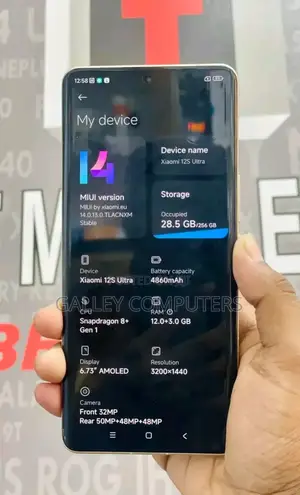 Xiaomi 12S Ultra 256 GB Black