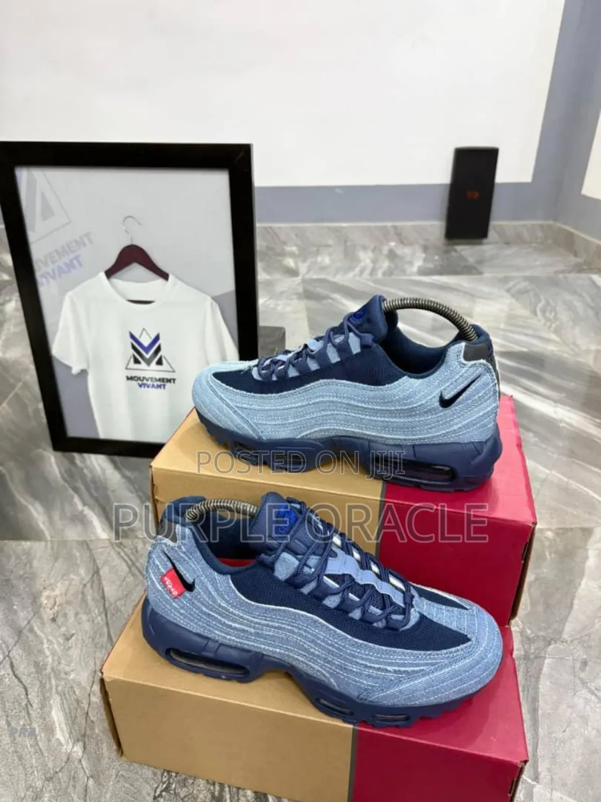 Nike Air Max 95 Og Breathable Mesh Sneakers.