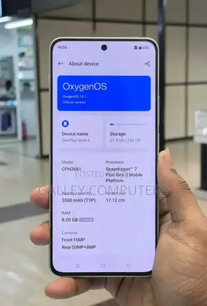 OnePlus Nord 4 256 GB White