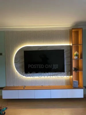 Television Wall Unit With a Beautiful Design