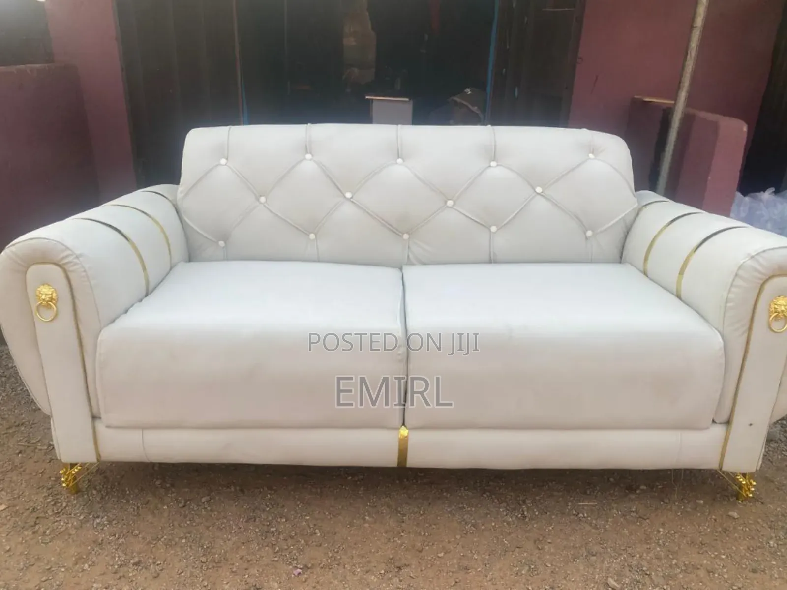 2 in 1 Leather Sofa Chair