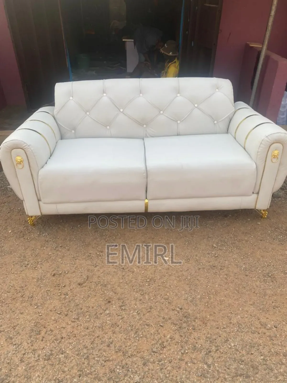 2 in 1 Leather Sofa Chair