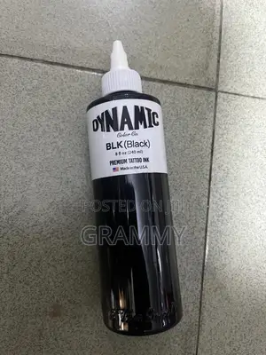 Dynamic Black Tattoo Ink