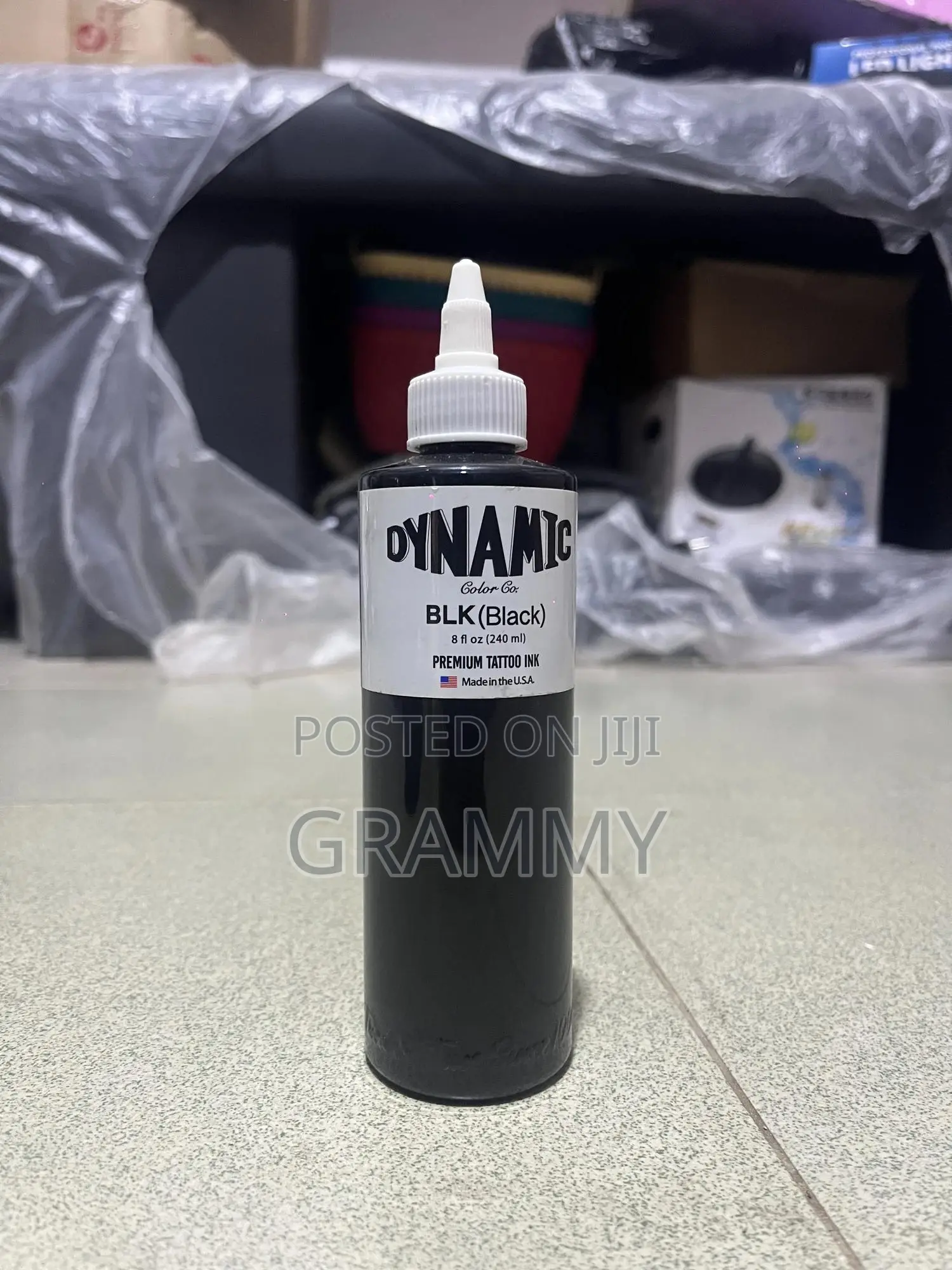 Dynamic Black Tattoo Ink
