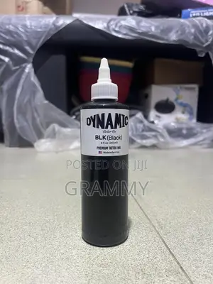 Dynamic Black Tattoo Ink