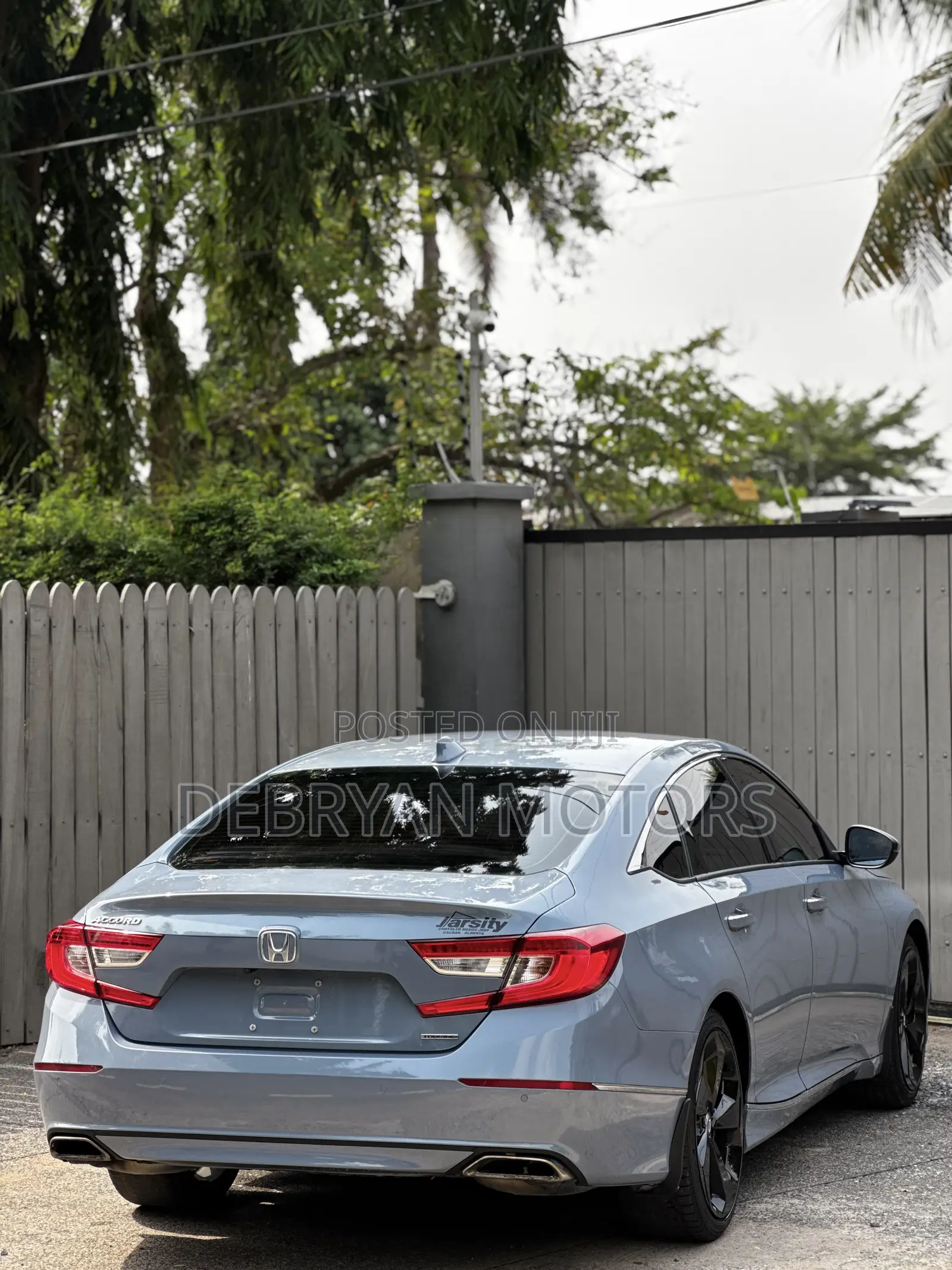 Honda Accord Touring 2018 Gray