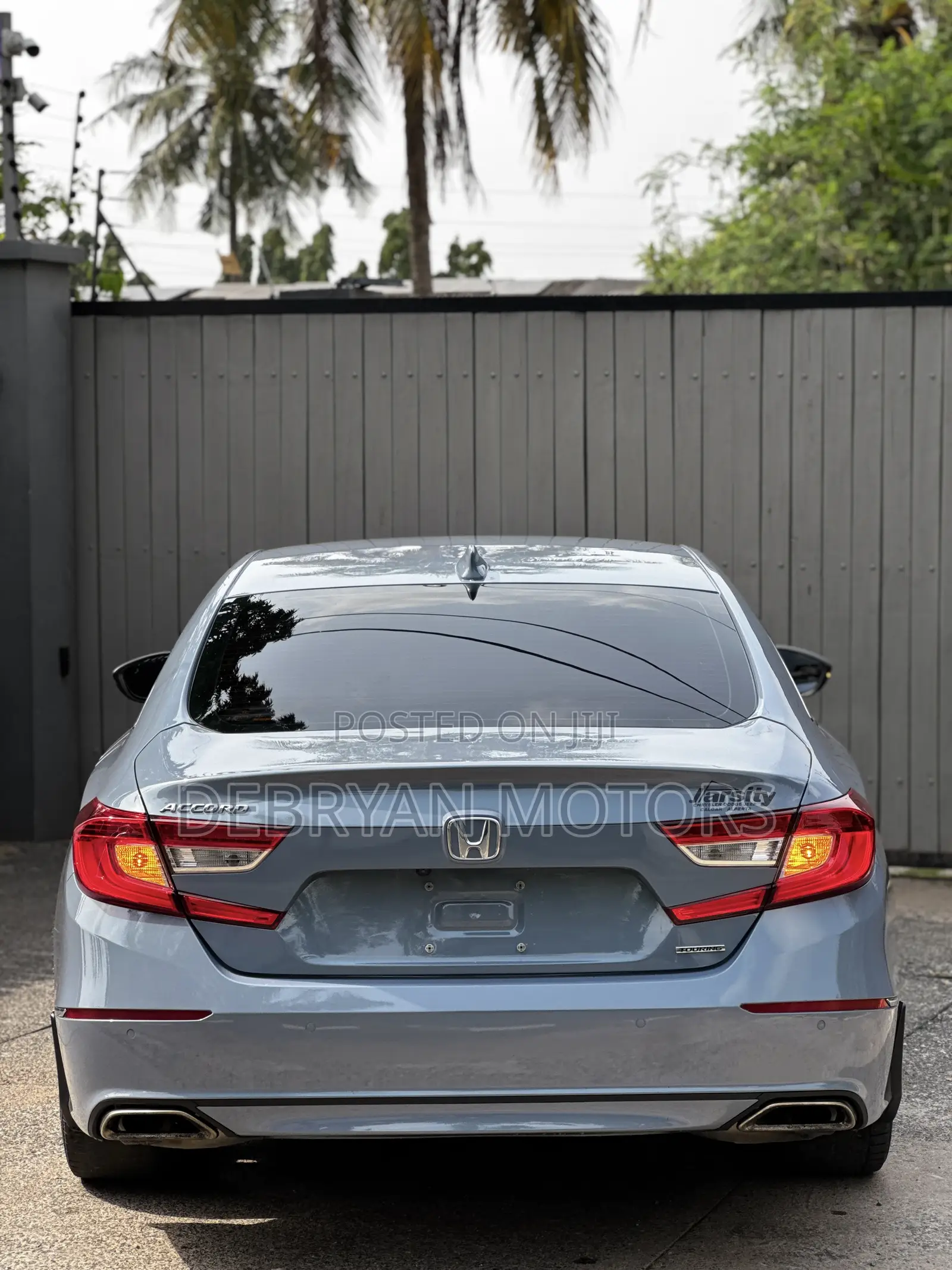 Honda Accord Touring 2018 Gray