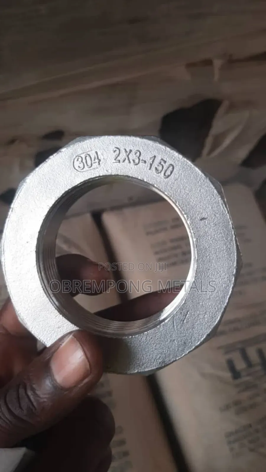 3" X 2" Stainless Bushing 304