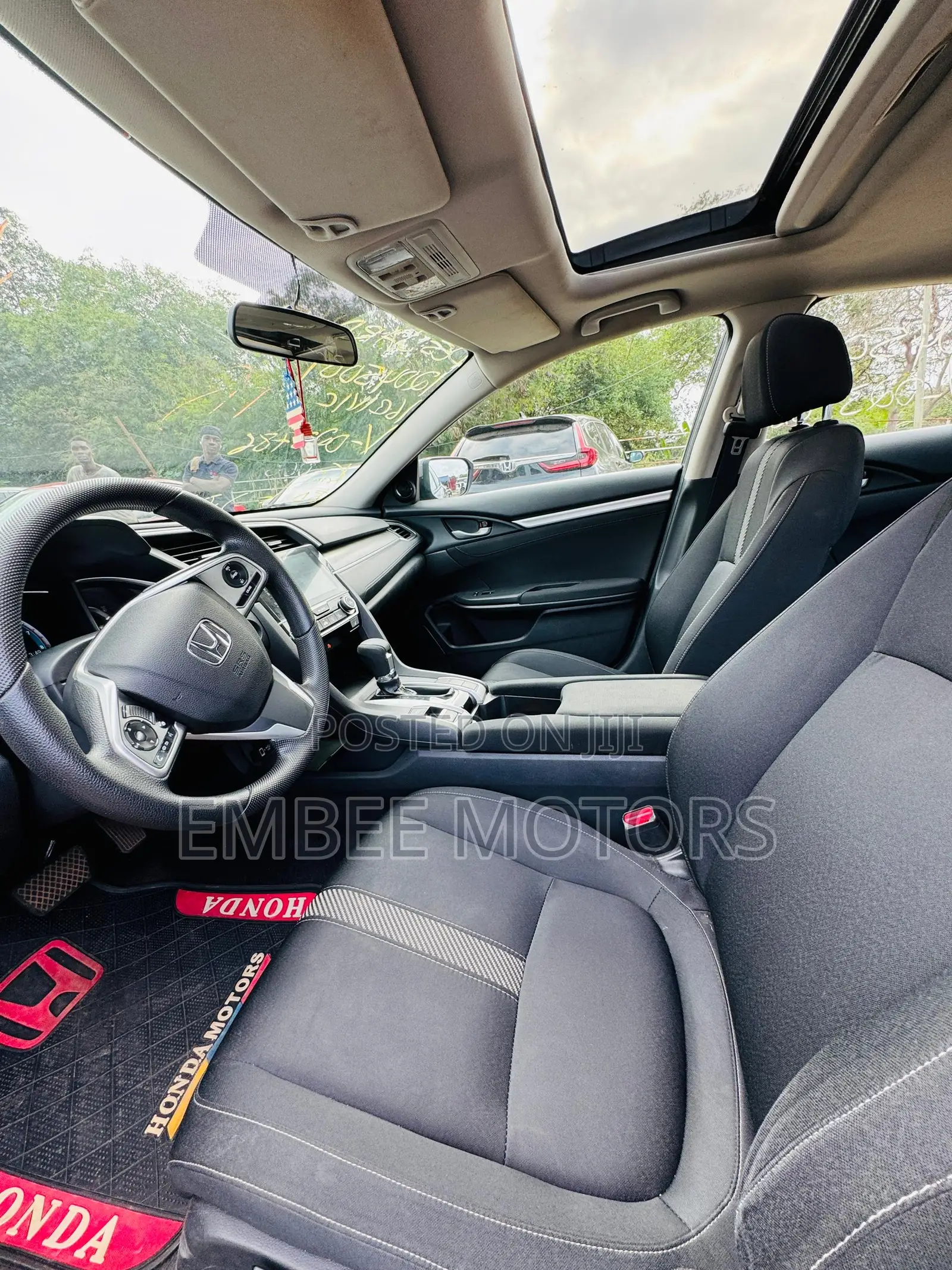 Honda Civic EX 4dr Sedan (2.0L 4cyl) 2017 Gray