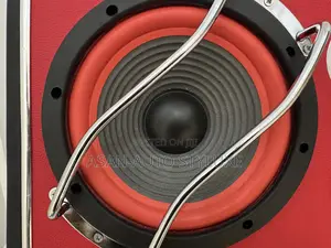 12v High-Power Super Bass 8-Inch Car Subwoofer -Red