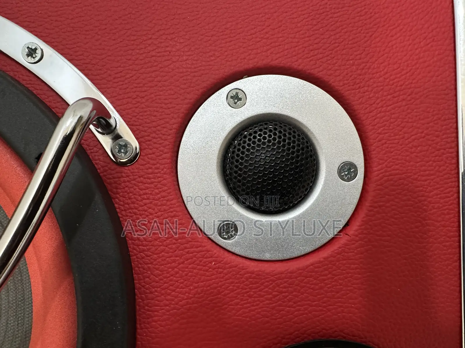 12v High-Power Super Bass 8-Inch Car Subwoofer -Red