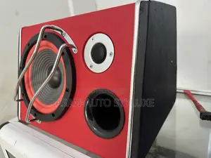12v High-Power Super Bass 8-Inch Car Subwoofer -Red