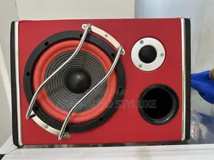 12v High-Power Super Bass 8-Inch Car Subwoofer -Red