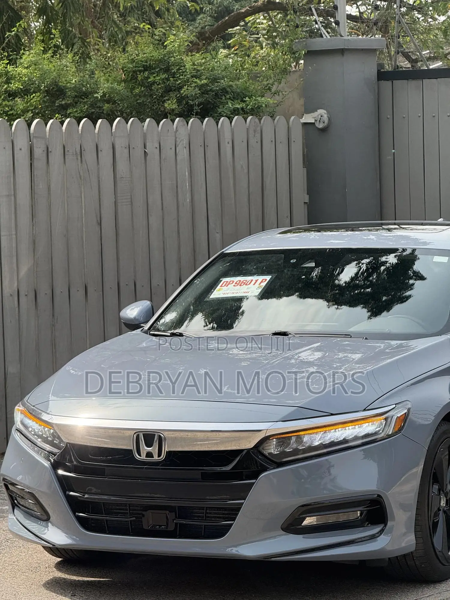 Honda Accord Touring 2018 Gray