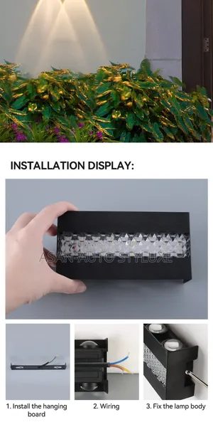 Led Waterproof Wall Light -Colour