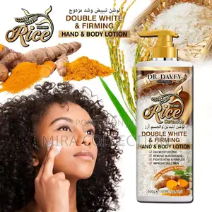 Dr Davey Rice Whitening and Firm Hand and Body Lotion