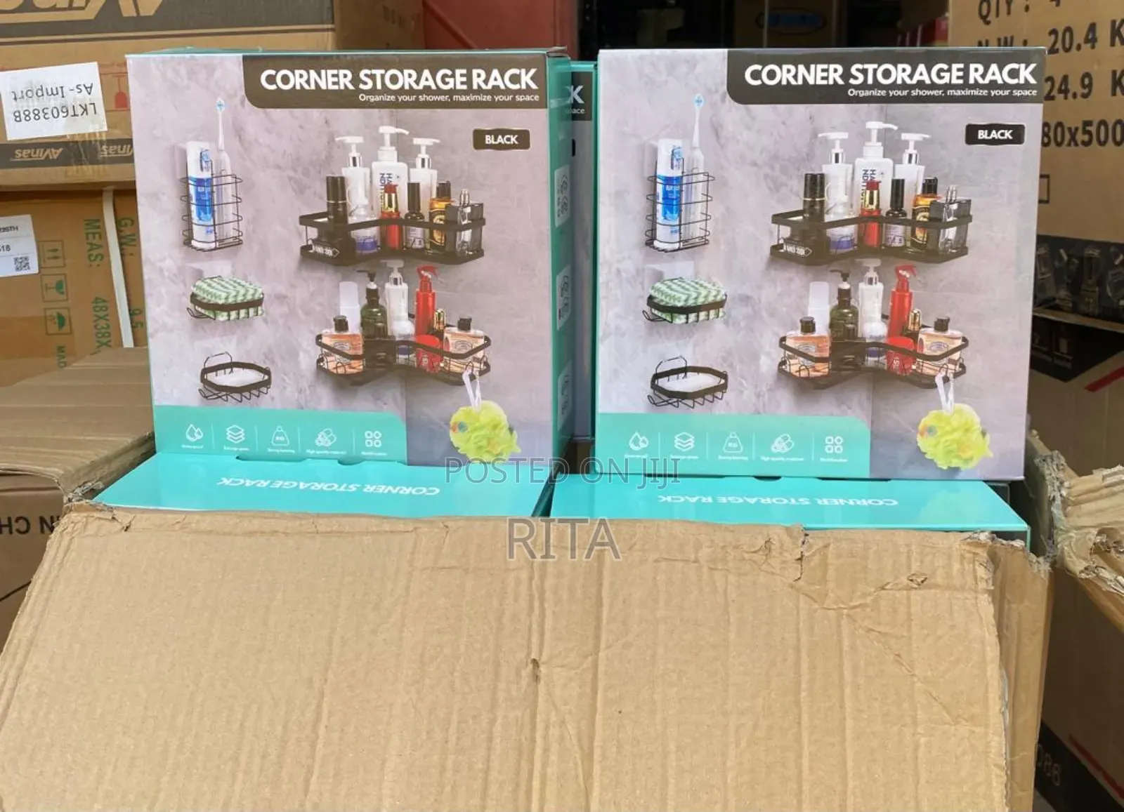 Caddy Corner Storage Rack