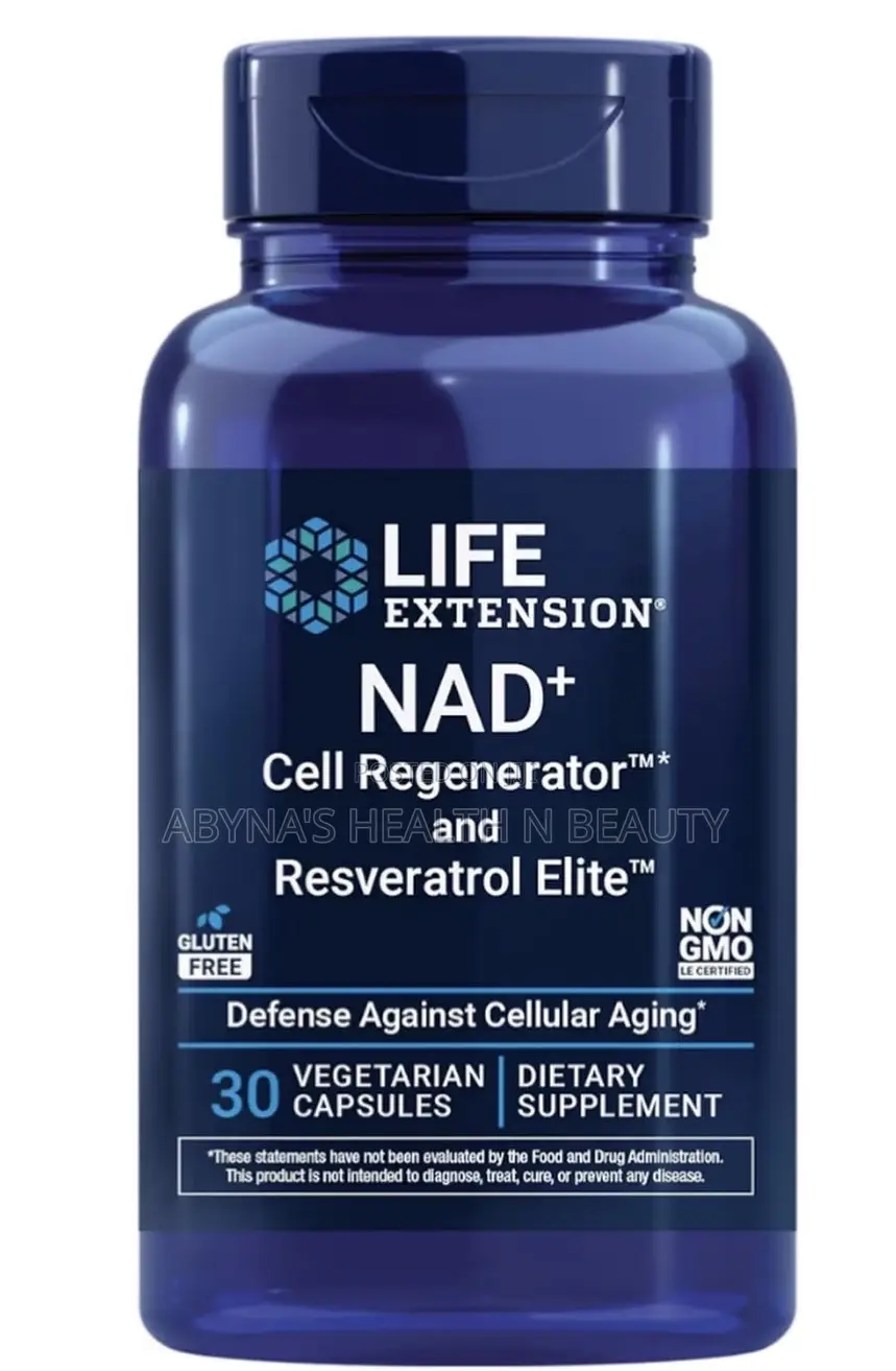 Nad Nicotinamide Cell Regenerator and Resveratrol Elite
