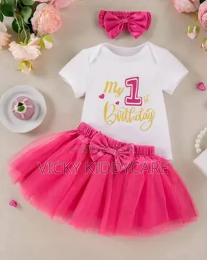 Tutu Birthday Dress For Girls