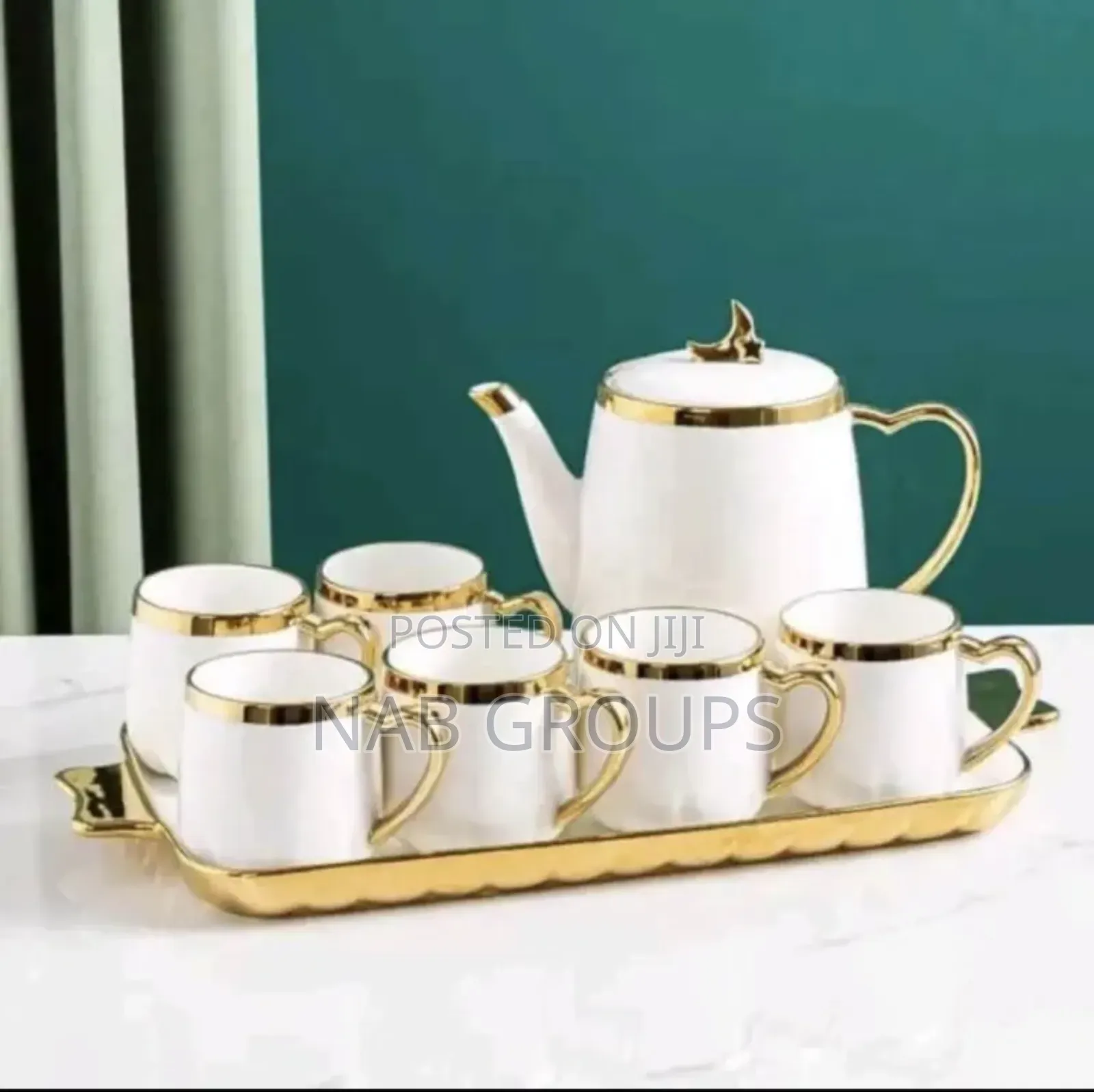 8pcs Ceramic Tea Set