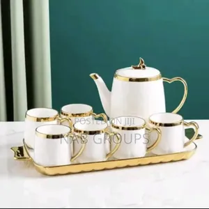 8pcs Ceramic Tea Set