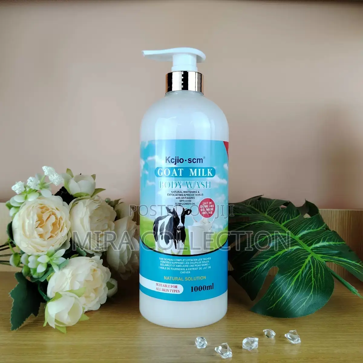 Kcjio.Scm Goat Milk Anti-Aging Spf50+ Body Wash