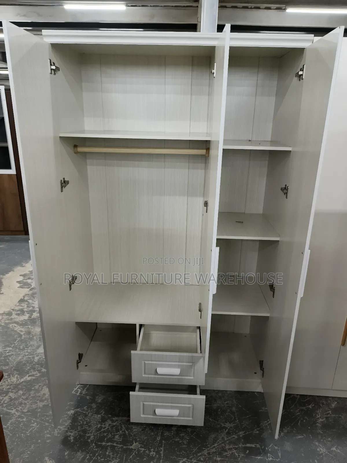 Multi-Door Wooden Wardrobe (Very Durable and Quality)