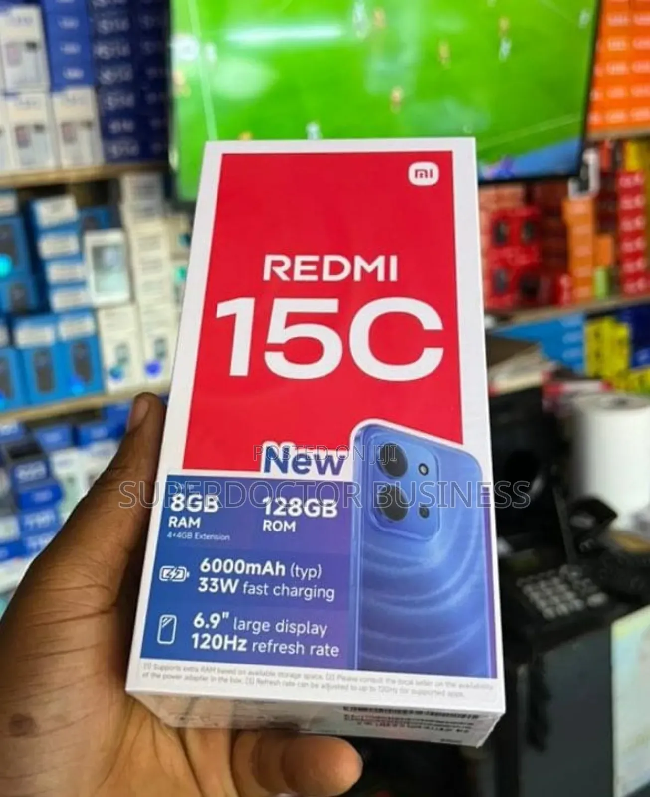 New Xiaomi Redmi 15C 4G 256 GB Red