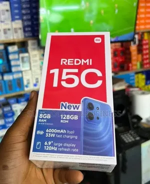 New Xiaomi Redmi 15C 4G 256 GB Red