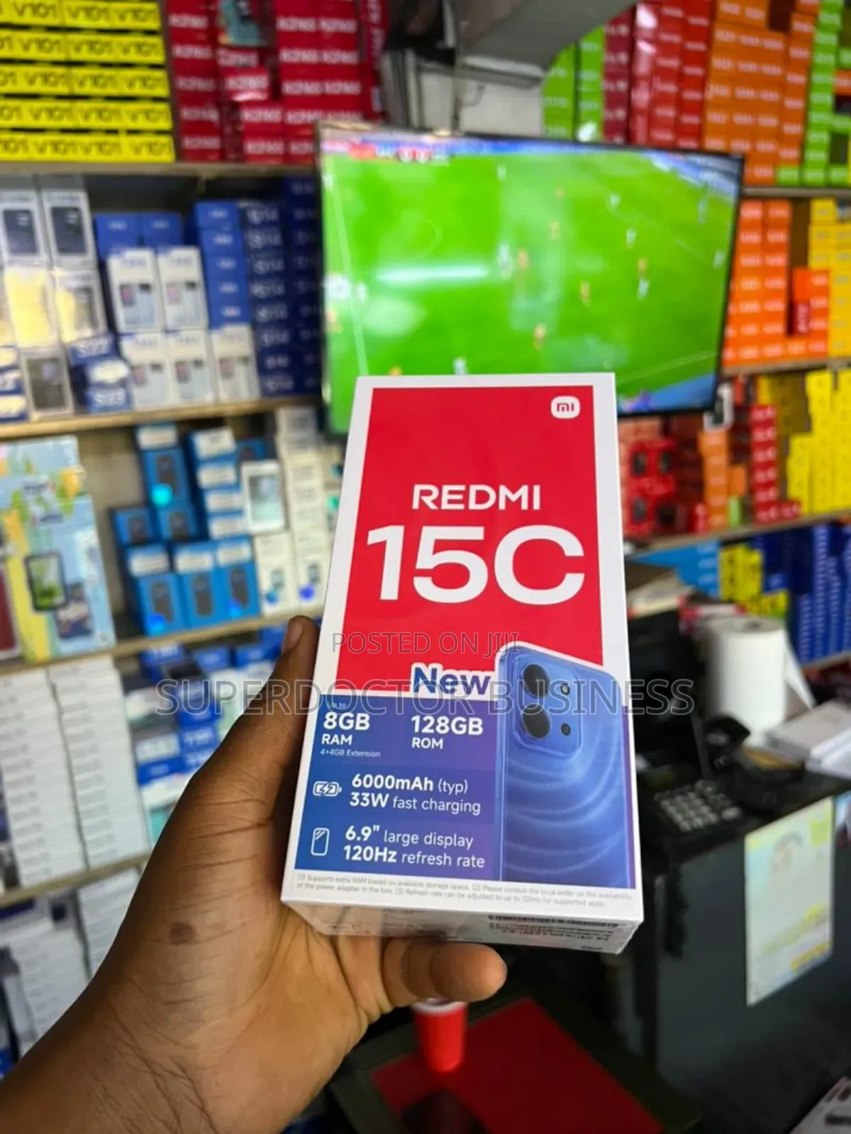 New Xiaomi Redmi 15C 4G 256 GB Red
