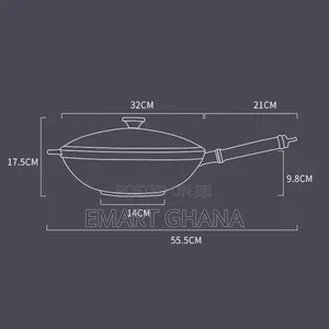 Non-stick Frying Pan With Lid For Household Multi-purpose Cooking Pot